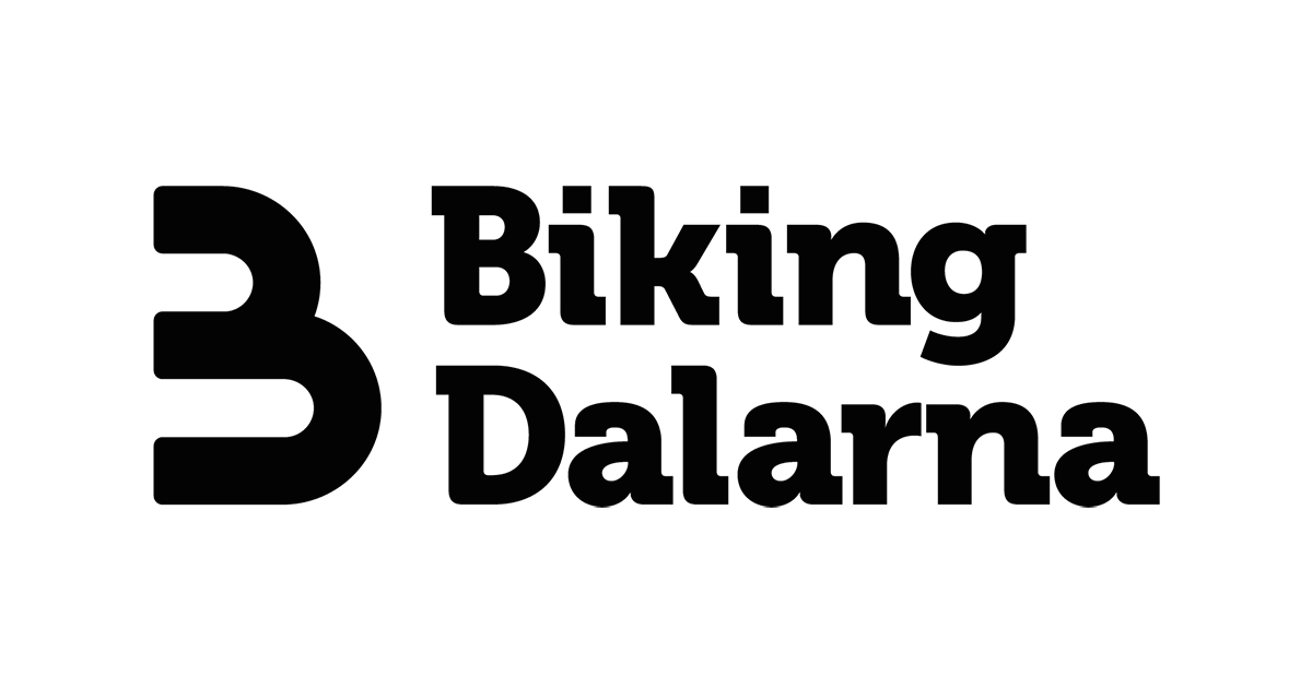 Biking Dalarna logo: Besök cykelnätverket Biking Dalarna.